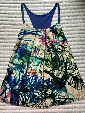 Vintage Eight Sixty Abstract Print Tank Size S